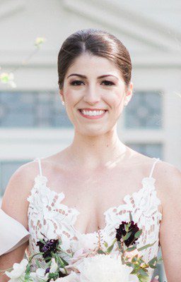 wedtexts customers - testimonial headshot - arielle pallandino ballard